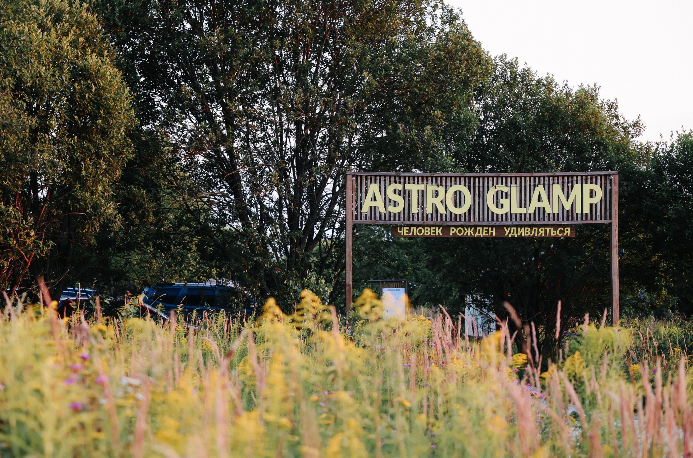 Биокэмп в Astroglamp с наблюдениями в телескопы, лекциями, музыкой и кино