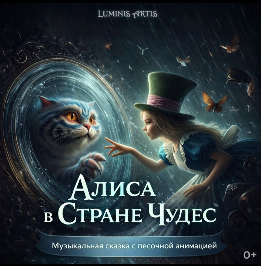 Алиса в стране чудес. Музыкальная сказка с песочной анимацией