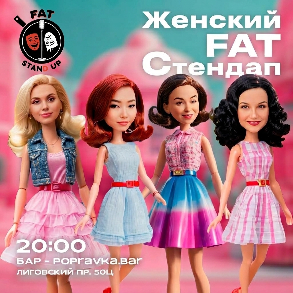 Женский FAT стендап